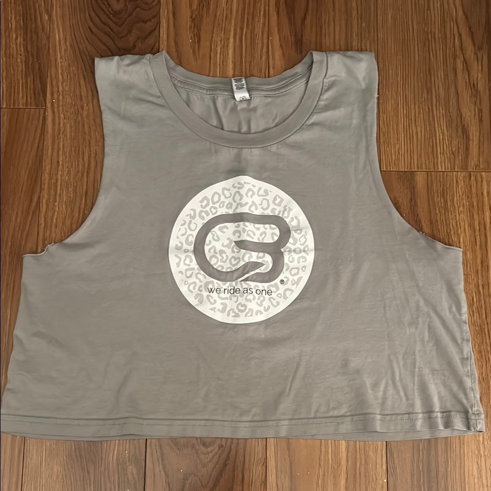 Cyclebar grey tank top